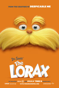Teaser poster art for "The Lorax."