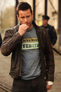 Guy Pearce as Snow in ``Lockout.''