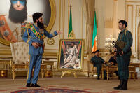 Sacha Baron Cohen as General Aladeen and Ben Kingsley as Tamir in ``The Dictator.''