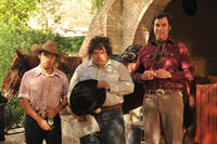 Efren Ramirez as Esteban, Adrian Martinez as Manuel and Will Ferrell as Armando in ``Casa de mi Padre.''