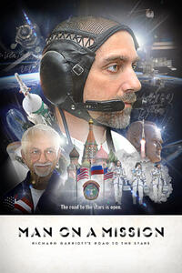 Poster art for "Richard Garriott: Man on a Mission."