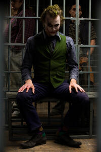 Heath Ledger in "The Dark Knight."