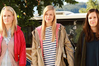 Beate Stofring as Ingrid, Helene Bergsholm as Alma and Malin Bjorhovde as Sara in ``Turn Me On, Dammit!.''