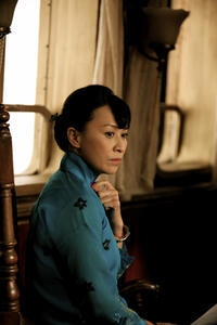 Carina Lau as Mrs. Ma in ``Let the Bullets Fly.''