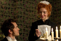 Hugh Dancy as Mortimer Granville and Sheridan Smith as Molly in ``Hysteria.''
