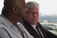Charles S. Dutton as Panther and Ron Perlman as Mayor Williams in ``Bad Ass.''