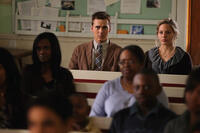 Steve Talley as Matt Harper and Lauren Jenkins as Trey Hall in ``Deadline.''