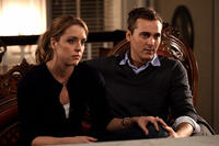 Anna Felix as Delana Calhoun and Steve Talley as Matt Harper in ``Deadline.''