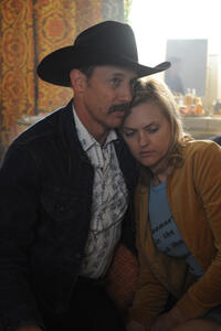 Jon Gries as Dick Wallrath and Elaine Hendrix as Patsy in ``Deep in the Heart.''