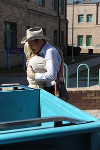 Jon Gries as Dick Wallrath in ``Deep in the Heart.''