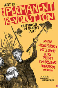 Poster art for "Art Is... The Permanent Revolution."