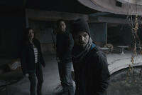 Devin Kelley as Amanda, Jonathan Sadowski as Paul and Nathan Phillips as Michael in ``Chernobyl Diaries.''