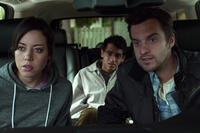 Aubrey Plaza as Darius Britt, Karan Soni as Arnau and Jake M. Johnson as Jeff in ``Safety Not Guaranteed.''