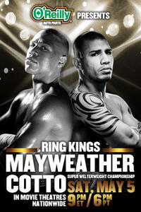 Poster art for "Ring Kings Live: Mayweather vs. Cotto."
