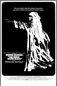 Poster art for "The Bride Wore Black."