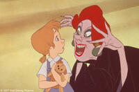 A scene from the film "The Rescuers."
