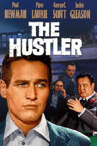 Poster art for "The Hustler."