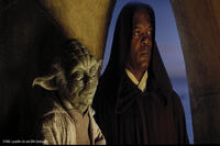 Jedi Masters Yoda and Mace Windu.