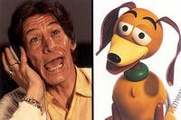 Jim Varney as the voice of Slinky Dog in Disney's Toy Story 2