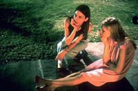 Director Sofia Coppola and Kirsten Dunst on the set of Paramount Classics' The Virgin Suicides