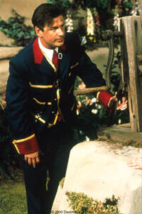 Mr. Conductor (Alec Baldwin) has lost his sparkle in Thomas and the Magic Railroad.