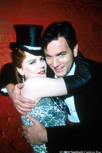 (Nicole Kidman), "The Sparkling Diamond" and Christian (Ewan McGregor), a young poet who arrives in Paris to become a writer, fall deeply in love at the Moulin Rouge.