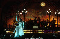 Satine (Nicole Kidman), "The Sparkling Diamond," makes a spectacular exit during her show at the Moulin Rouge.
