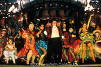 A scene from the movie Moulin Rouge.