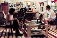 Jeremy Davies and Elodie Bouchez in "CQ."