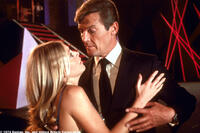 Britt Ekland and Roger Moore in "The Man with the Golden Gun."