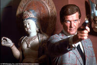 Roger Moore in "The Man with the Golden Gun."