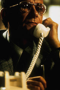 Buck Henry as Oliver Farnsworth in ``The Man Who Fell to Earth.''