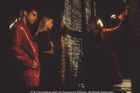 Ben Stiller as Derek, Christine Taylor as Mathilda and Owen Wilson as Hansel in Paramount's Zoolander.
