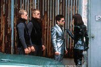 Ben Stiller as Derek and Milla Jovovich as Katinka in Paramount's Zoolander.