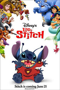 Poster art for "Lilo & Stitch."