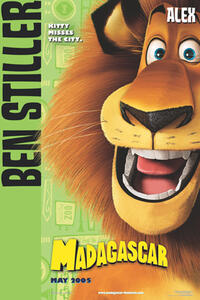 Poster art for "Madagascar."