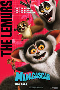 Poster art for "Madagascar."