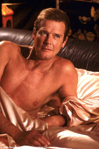 Roger Moore in "A View to a Kill."