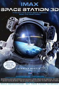 Poster art for "Space Station 3D."