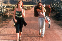 Kathleen McDermott and Samantha Morton in "Morvern Callar."