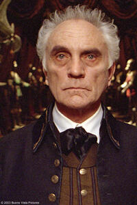 Terence Stamp stars as Ramsley in “The Haunted Mansion.”