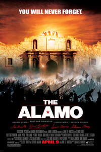 Poster art for "The Alamo."