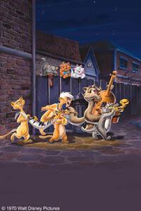 A scene from "The Aristocats."