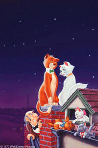 A scene from "The Aristocats."