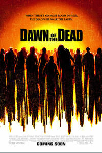 Poster art for "Dawn of the Dead."