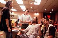 Jimmy Dale Gilmore, John Goodman, Steve Buscemi and Jeff Bridges in "The Big Lebowski."