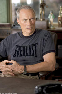 CLINT EASTWOOD as Frankie in Warner Bros. Pictures' drama "Million Dollar Baby." The Malpaso production also stars Hilary Swank and Morgan Freeman.