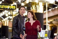 Huck Cheever (Eric Bana) and Billie Offer (Drew Barrymore) enjoy a night out in Las Vegas in "Lucky You."