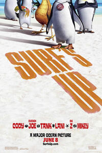 Teaser poster for "Surf's Up."