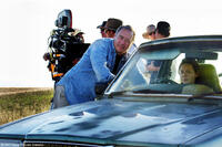 On the set of the film "Jindabyne."